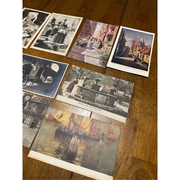 Vintage 1900s Post Card Lot of 12 Around the World Portraits People Animals - Picture 4 of 9